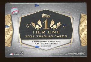 2022 Topps Tier One Baseball Hobby Box