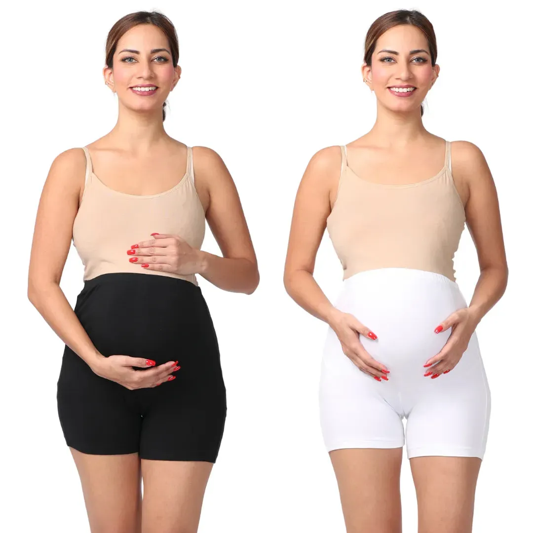 Pregnancy Undershorts | Perfect Length | Skin Friendly | 2-Pack